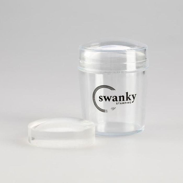 Swanky Stamping Сменная подушечка для розового и прозрачного штампа,1